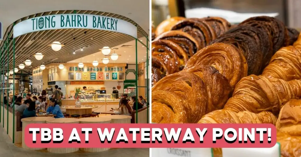 Tiong Bahru Bakery Opens at Waterway Point