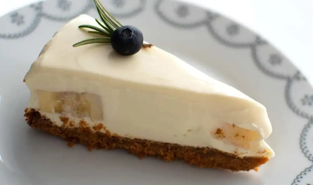 Blueberry Banana Cheesecake