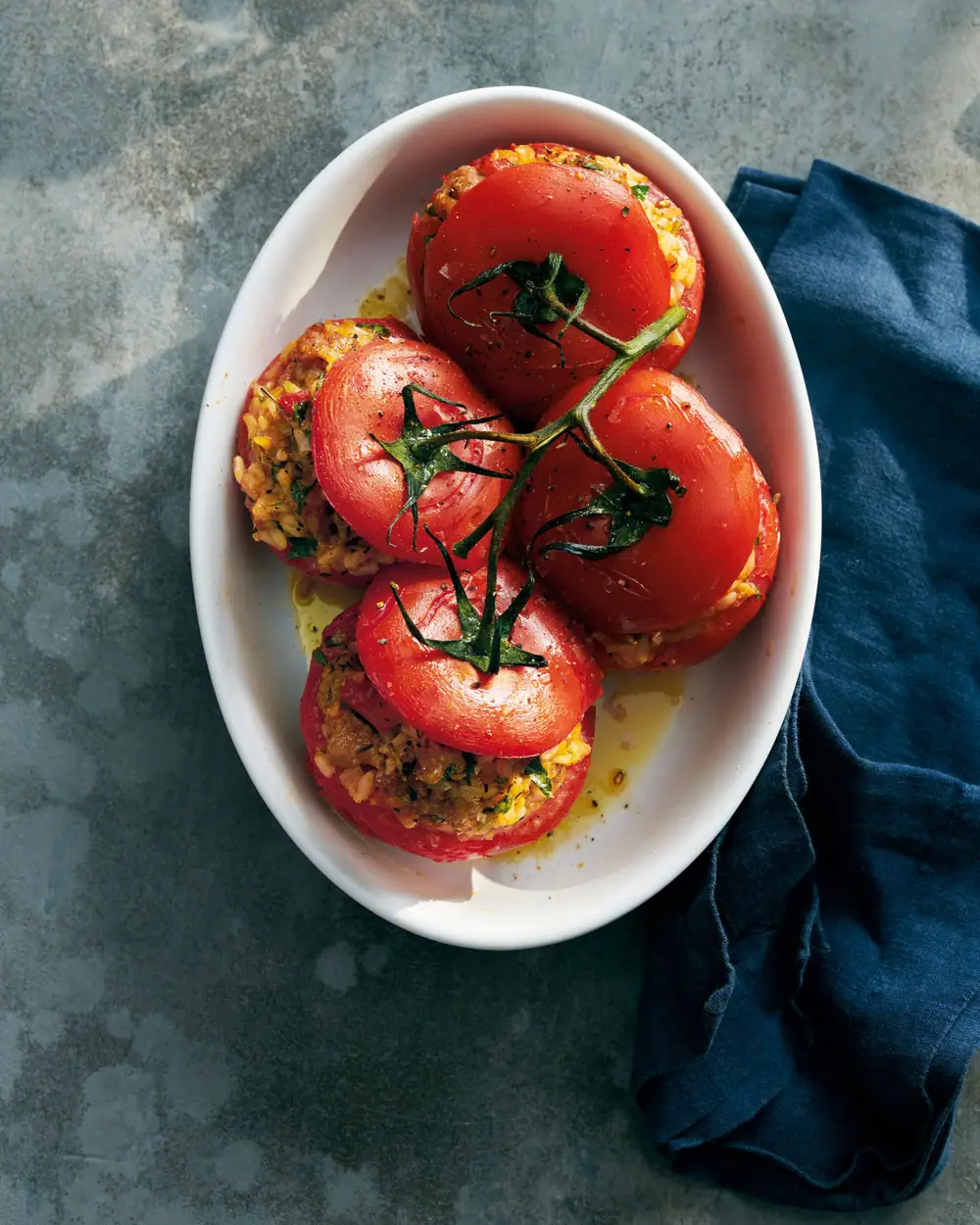 Receta de tomates rellenos provenzales