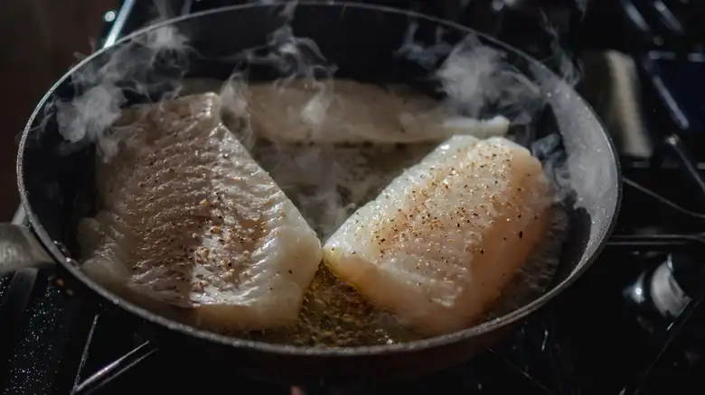 The Important Rule Of Thumb To Know When Butter-Basting Fish