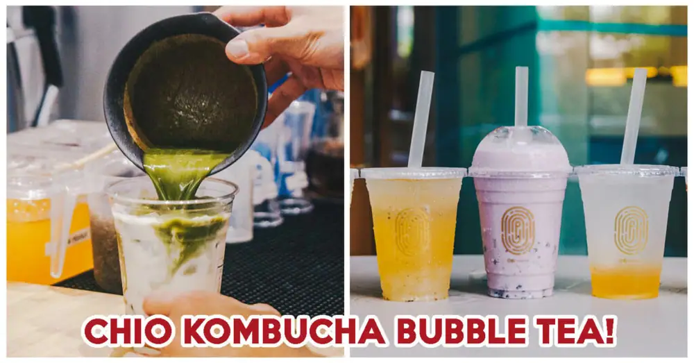 TeaPulse: Healthy Bubble Tea With Kombucha Base And Purple Potato Smoothie At Raffles Place