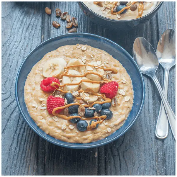 Peanut Butter Porridge (Vegan, Gluten Free)