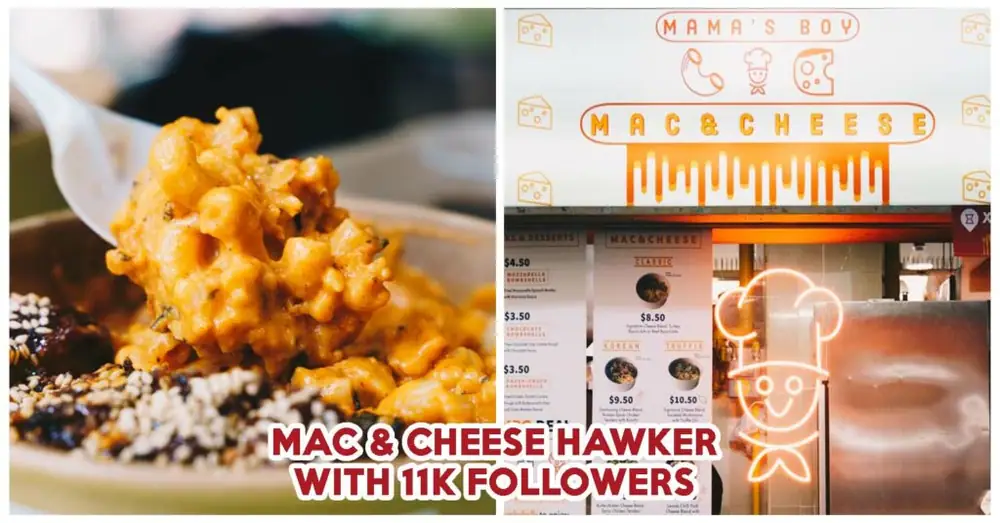 Mama’s Boy Bakes Review: Muslim-Owned Mac & Cheese Hawker With Samyang Flavour At Amoy Street