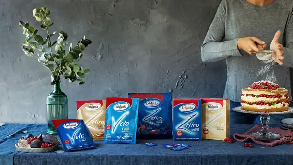 The perfect sugar for desserts: Zefiro, by Eridania