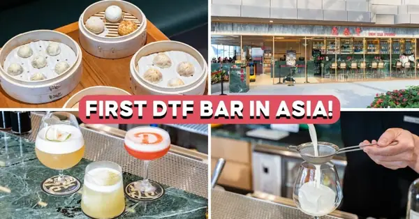 Visitamos el primer bar de cócteles de Din Tai Fung en el nuevo centro comercial de rWS