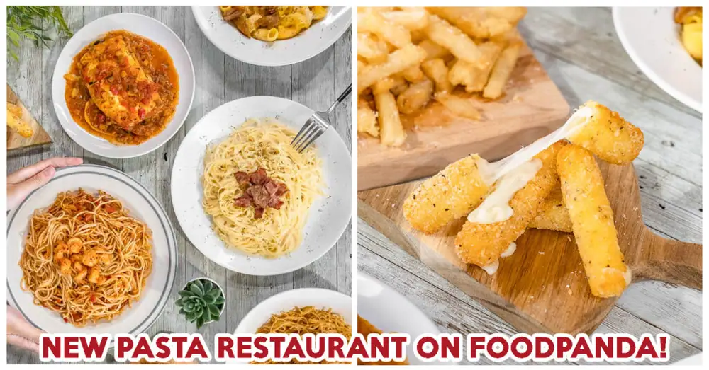 Pasteria: Plant-Based Pastas, Beef Lasagna, Parmesan Fries And More From $3.90, Only At foodpanda