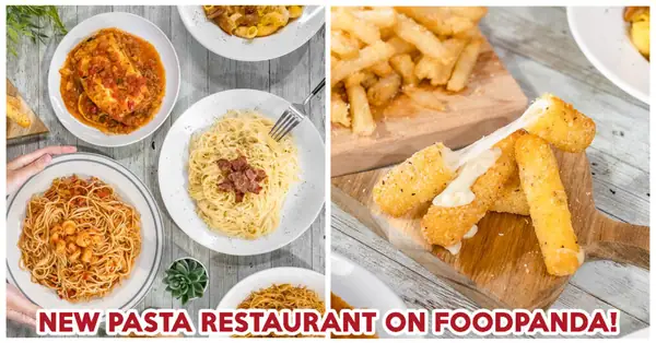 Pasteria: Plant-Based Pastas, Beef Lasagna, Parmesan Fries And More From $3.90, Only At foodpanda