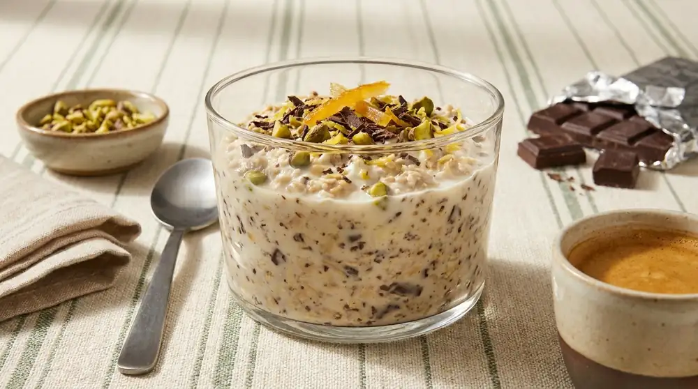 Sicilian-inspired cannoli overnight oats: a different kind of breakfast