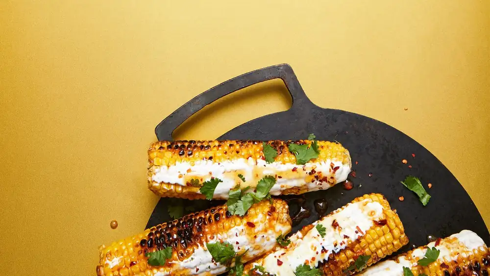Yvette van Boven gives grilled corn on the cob an irresistible upgrade