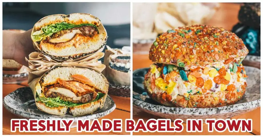 Reseña de Onalu: Sándwiches de bagel caseros y brownies de mochi por $10 en Dhoby Ghaut.