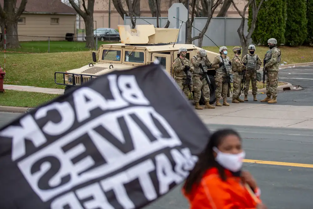 Minnesota Cities Under a Monday Night Curfew as Tensions Rise Following the Police Killing of Daunte Wright