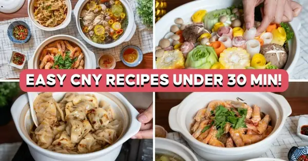 3 Reunion Dinner Dishes You Can Make Under 30 Mins