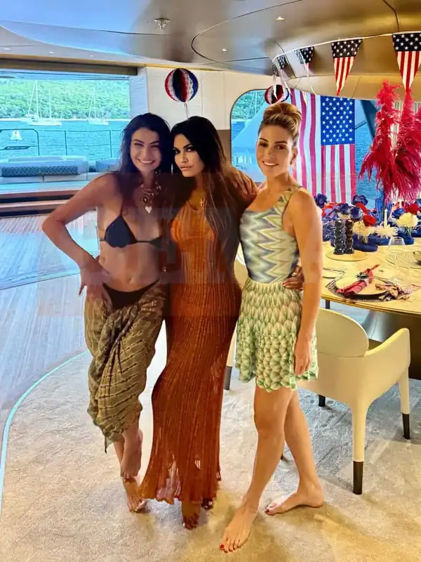 Kimberly Guilfoyle explores the Ionian Sea aboard a luxury superyacht