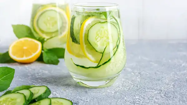 The Easy Cutting Tip You Need To Infuse Cucumber Water In Record Time