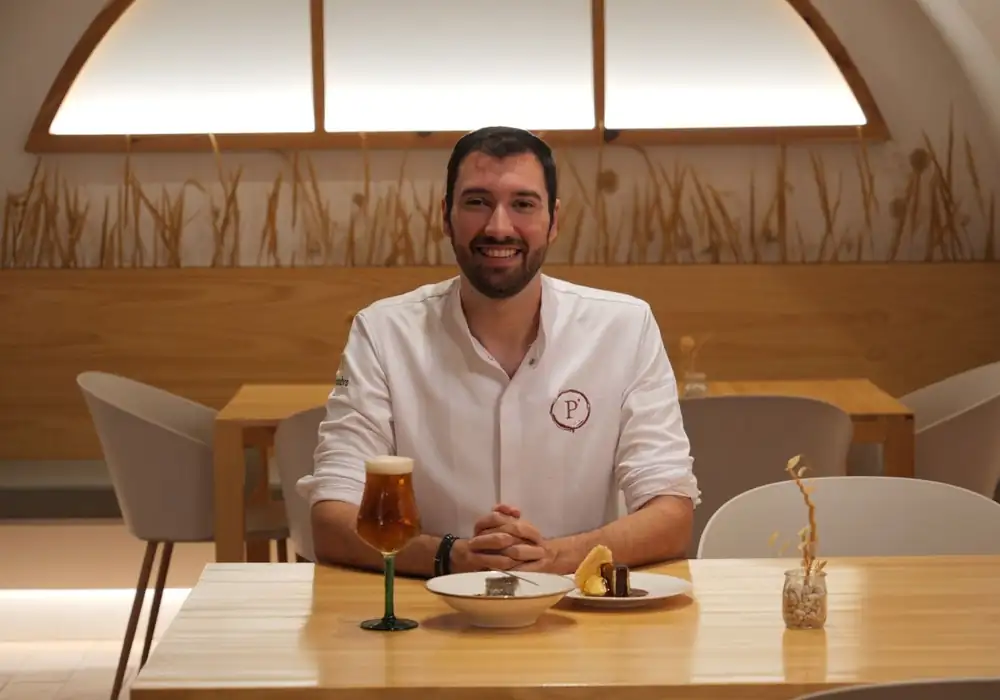 Pepelu Sánchez, chef del restaurante El Portichuelo