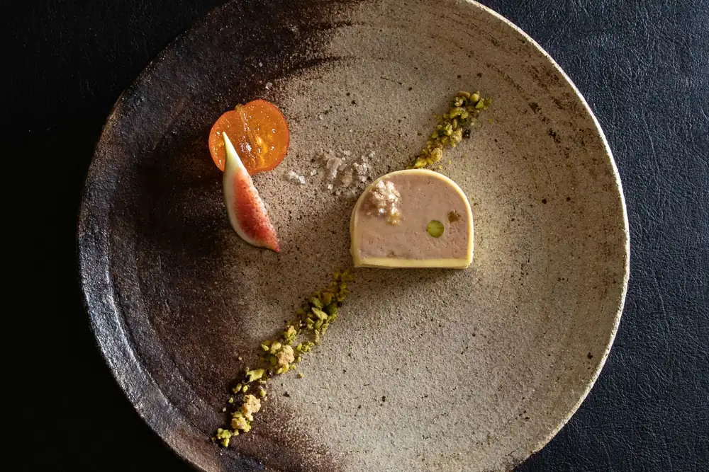 Duck Liver Parfait with Figs - 'Fake Cassata' by Joseph Vargetto