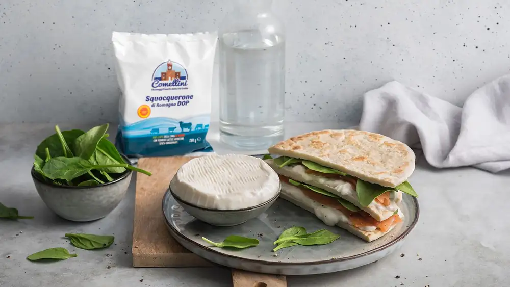 A taste of vacation with Squacquerone di Romagna PDO