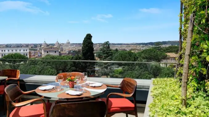 La pausa para el almuerzo del Hotel Eden de Roma cuesta 45 euros