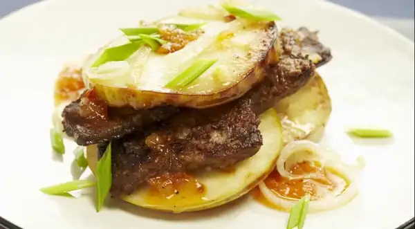 Berlin-style fried liver