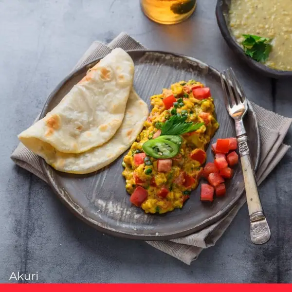 Akuri on Toast (Parsi-style Scrambled Egg)