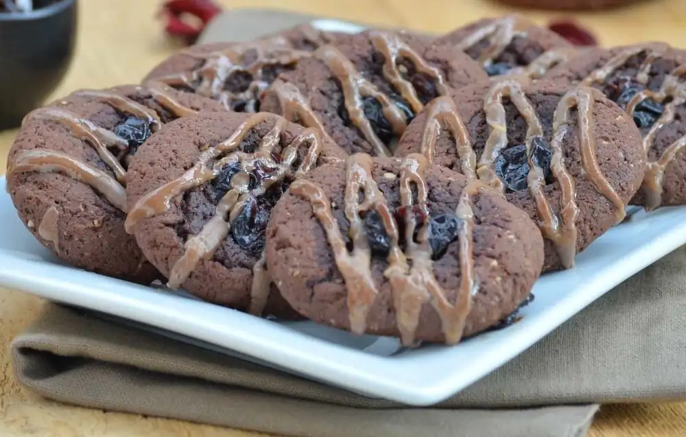Chocolate Cherry Cookies Recipe