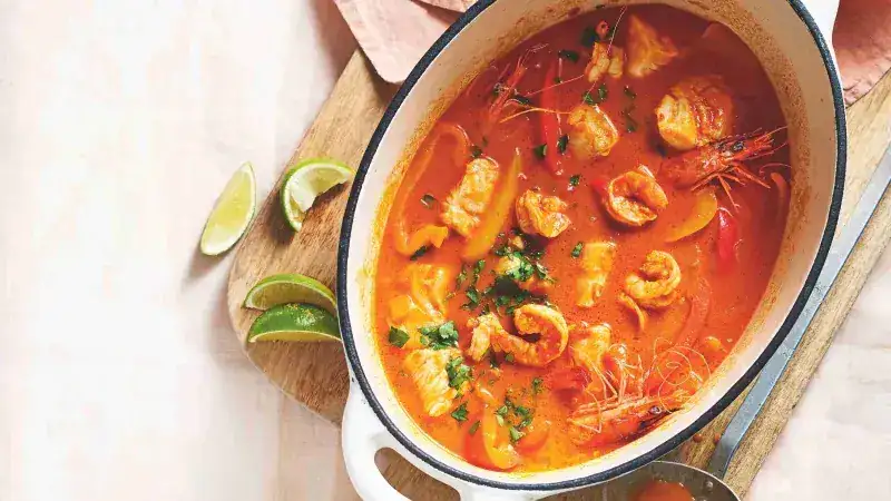 Brazilian fish stew