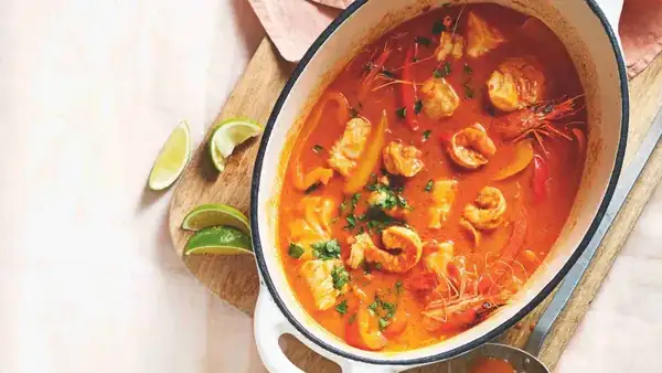 Brazilian fish stew