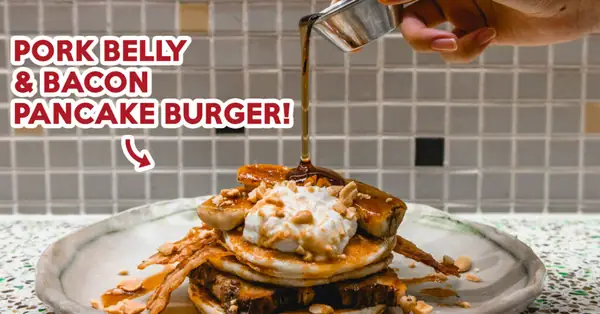 Reseña de Tiong Bahru Bakery: Nuevo menú de cena con hamburguesas de panqueques