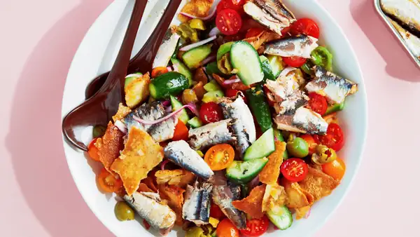 Chopped Salad With Sardines and Preserved Lemon