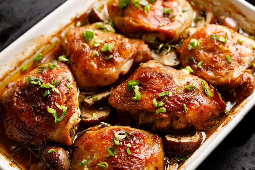 Chef's simple frying pan method for juicy chicken thighs with crispy skin