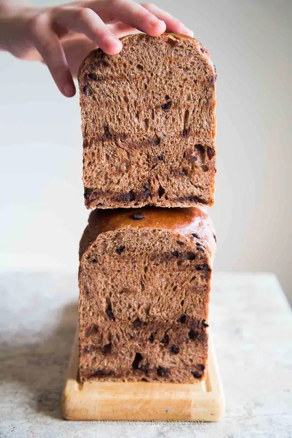 Sourdough Chocolate Shokupan