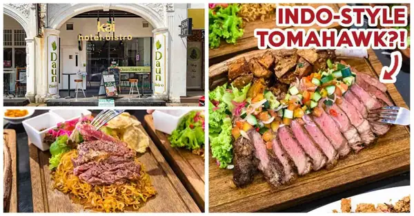 Reseña de Daun Bistro: Indomie de chuletón, platos de carne XXL y más en Bugis.