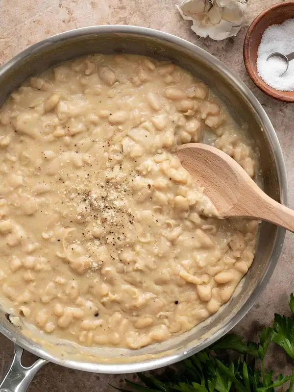 Simply and Savory Parmesan Beans