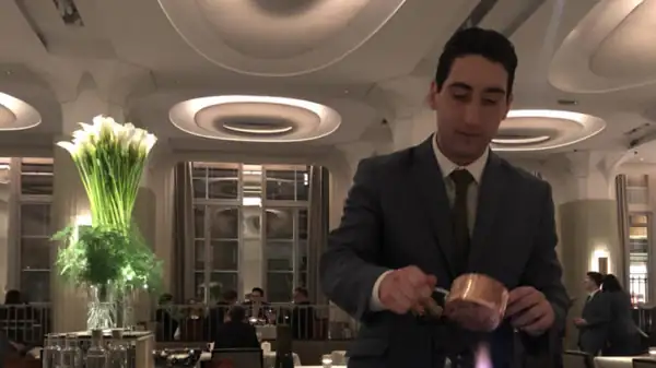 A London sommelier, Alessandro Gallo, says, “We drink internationally here: lots of French and little Italian, apart from Prosecco.”