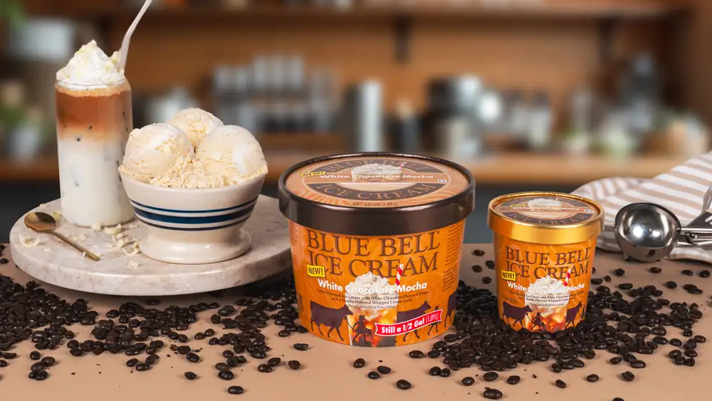 Olvídate del barista: el nuevo helado de moca con chocolate blanco de Blue Bell te da tu dosis de cafeína por cucharada