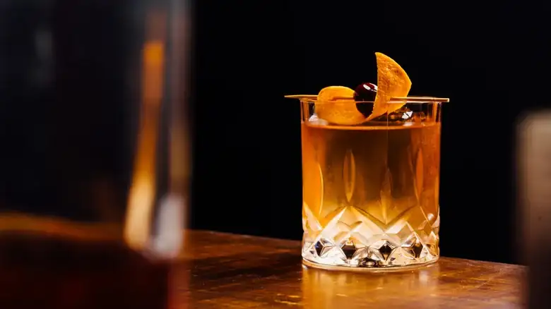 The Simple Swap That Turns An Old Fashioned Into A Fancy Free Cocktail