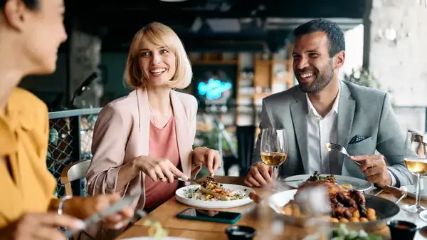 The 12 Worst Foods To Order At A Business Dinner