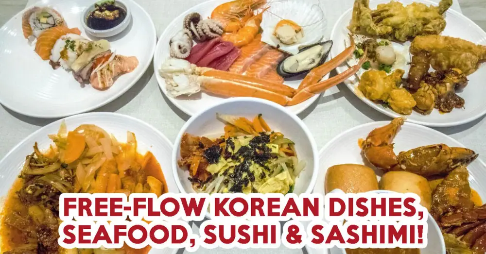 Sea And Blue Review: New Korean Buffet With Tteokbokki, Sashimi, And Crab