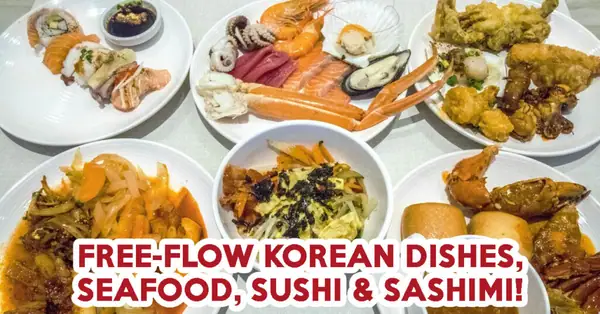 Sea And Blue Review: New Korean Buffet With Tteokbokki, Sashimi, And Crab