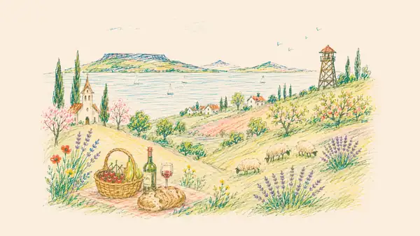 A weekend on the southern shore of Lake Balaton, according to Gabi Szikra