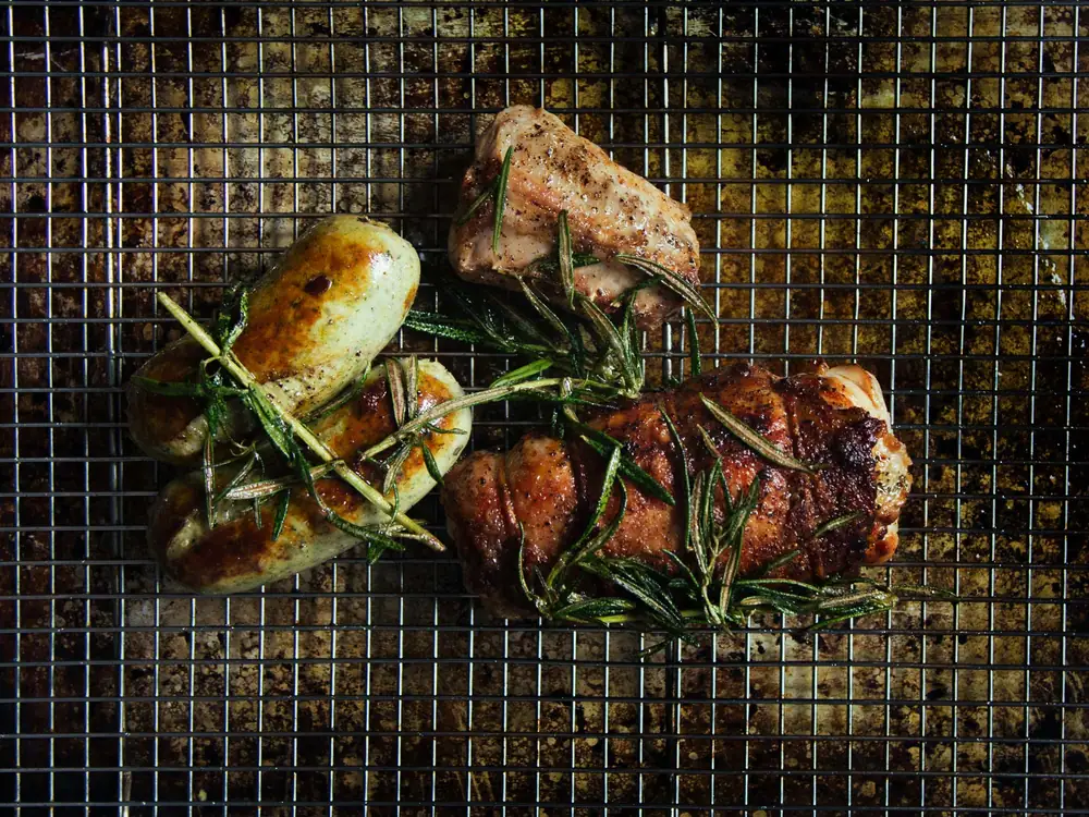 Conejo asado italiano (Coniglio al forno)
