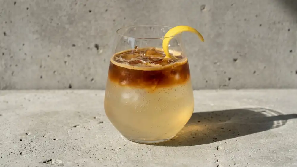 Refreshing Coffee Limoncello Spritz with Espresso