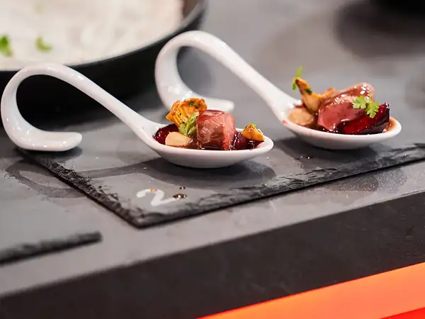 Receta “El Sabor”: Lomo de venado con cereza