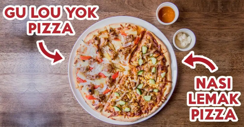 DePizza Review: Nasi Lemak Pizza And Gu Lou Yok Pizza At A New Restaurant