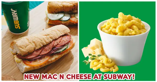 Subway tiene nuevos Mac N Cheese, Bulgogi Chicken Sub, Chunky Steak Sub y más
