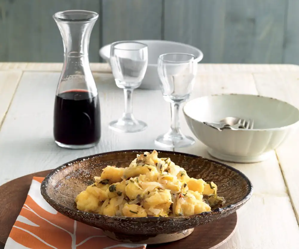 Potato Gnocchi With Saor Sauce