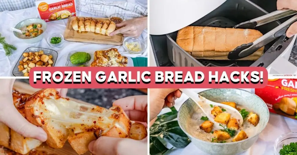 3 Easy Frozen Garlic Bread Recipes And Hacks
