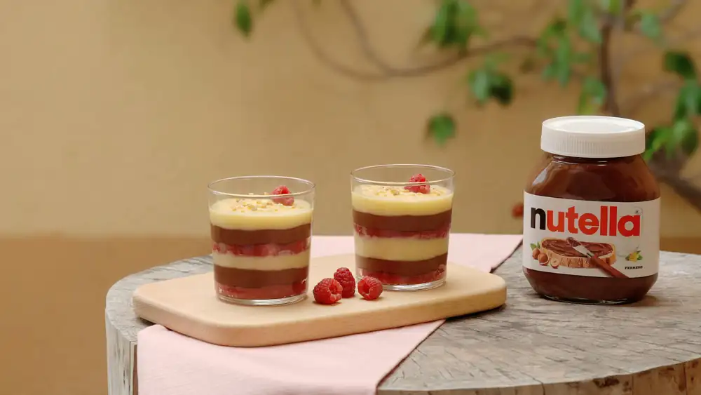 Trifle inglés con Nutella®