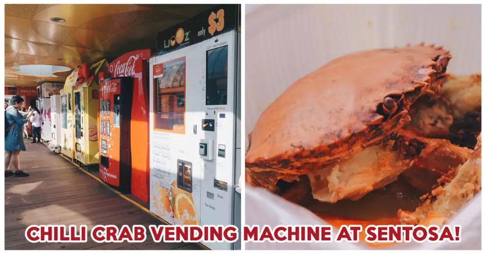 Boardwalk AdVENDture: Over 30 Vending Machines Offering Chilli Crab And More Gourmet Food At Sentosa