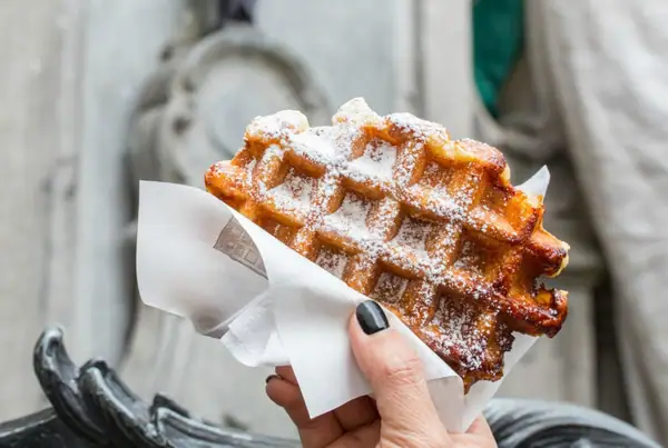 El gofre de Lieja es el mejor gofre de Bélgica.